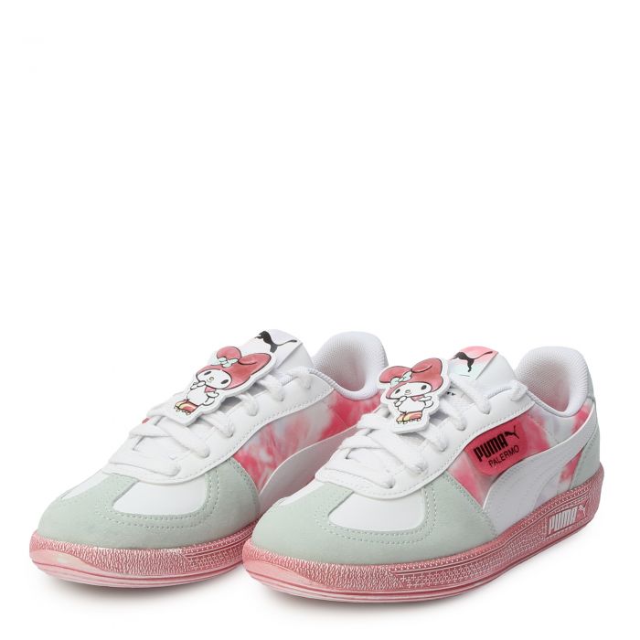 Grade-School Palermo Hello Kitty and Friends  Puma White/Magic Rose