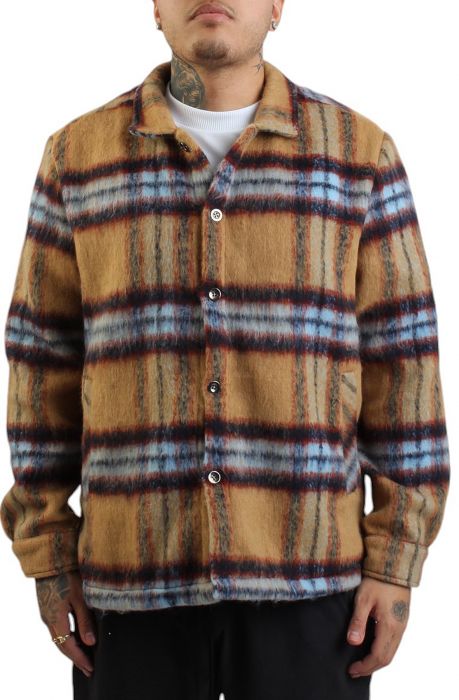 Morris Fluff Shirt Jacket wheat