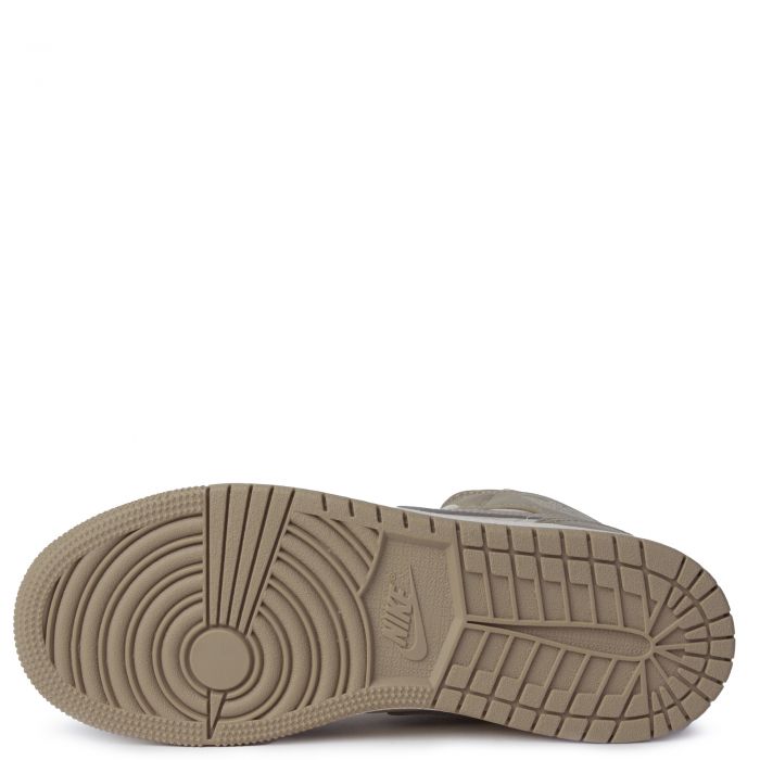 Grade School Air Jordan 1 Mid Legend Lt Brown/Khaki-Phantom