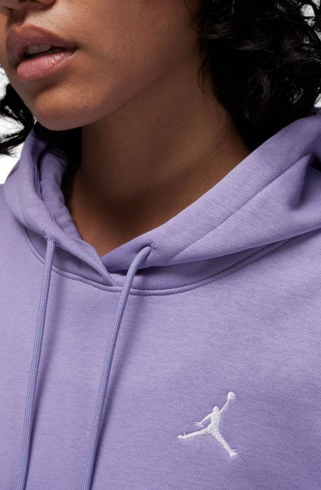 Brooklyn Fleece Hoodie Sky J Lt Purple/White