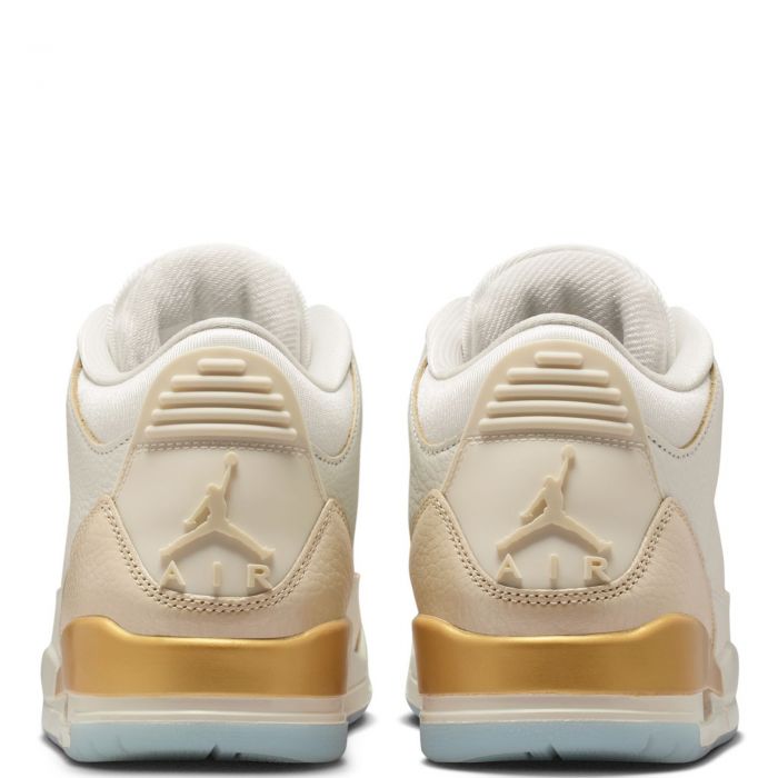 Air Jordan 3 Retro Champagne And Oysters  Sail/Team Gold-Pale Ivory-Metallic Gold