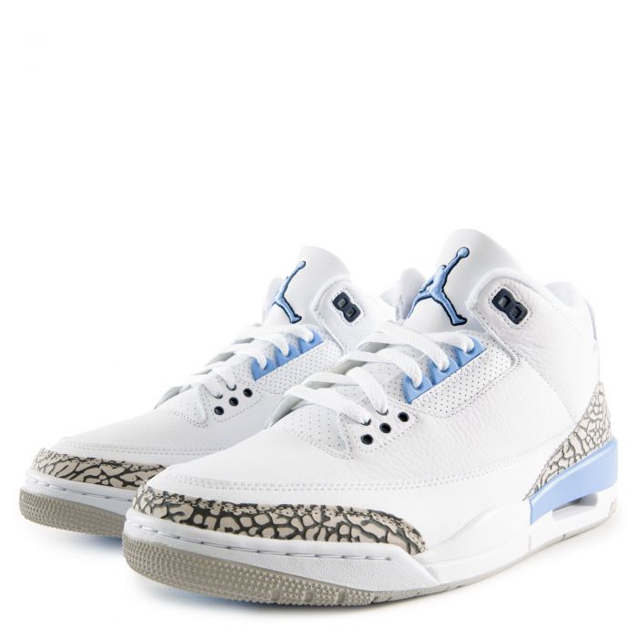 retro 3 white valor blue tech grey