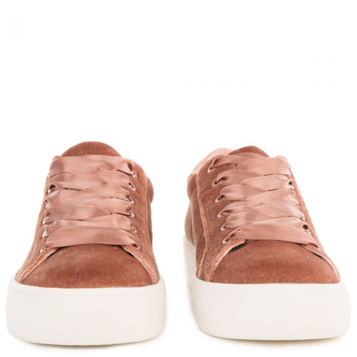 blush platform sneakers
