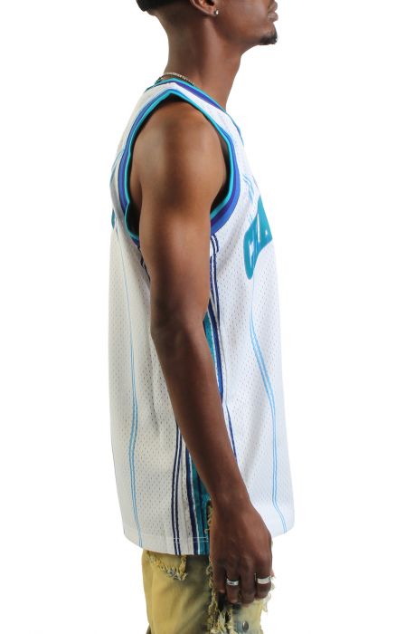 NBA Charlotte Hornets 1999 Baron Davis Swingman Jersey White