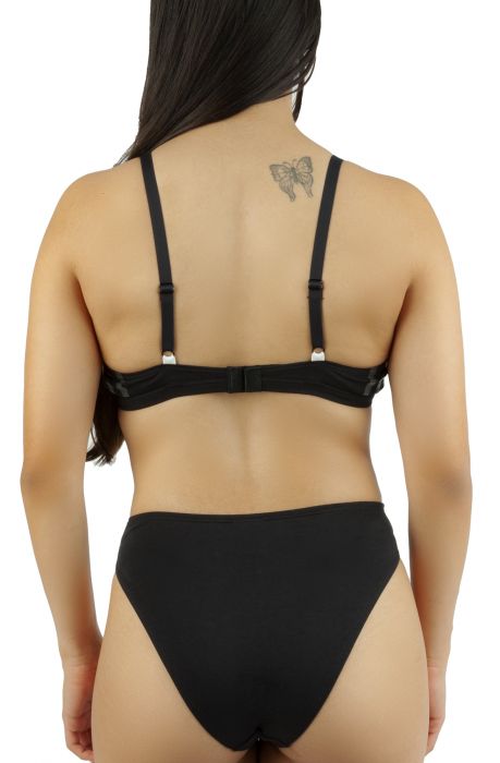 Tri Bralette Black