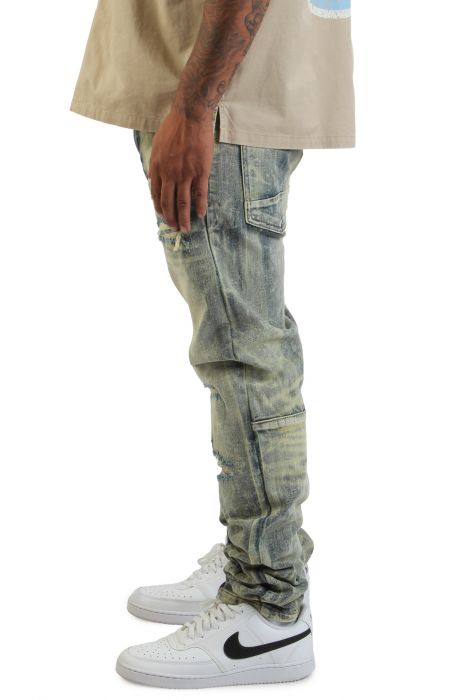 Gradient Wash Jeans Kelly Blue