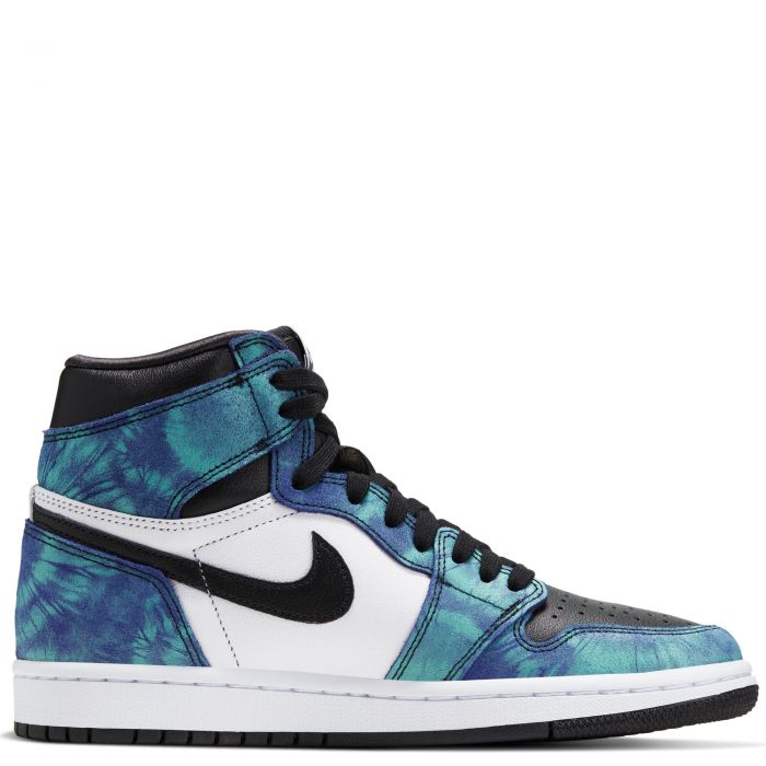 womens air jordan 1 high og white black aurora green