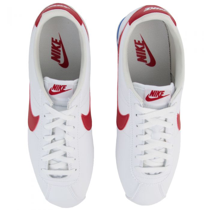 CLASSIC CORTEZ LEATHER WHITE/VARSITY RED-VARSITY ROYAL