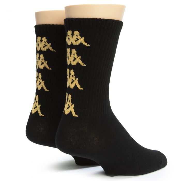 Authentic Amal Socks (1 pack) Black Smoke-Orange Lt