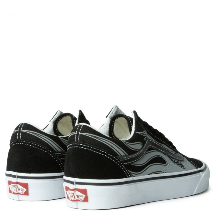 Reflective Flame Old Skool  Black