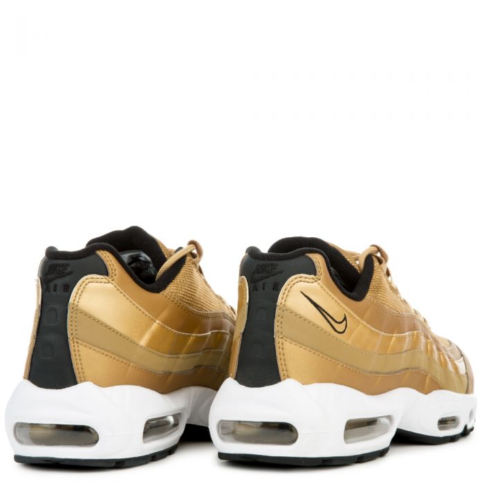 AIR MAX 95 PREMIUM QS SHOE METALLIC GOLD/VARSITY RED-BLACK-WHITE