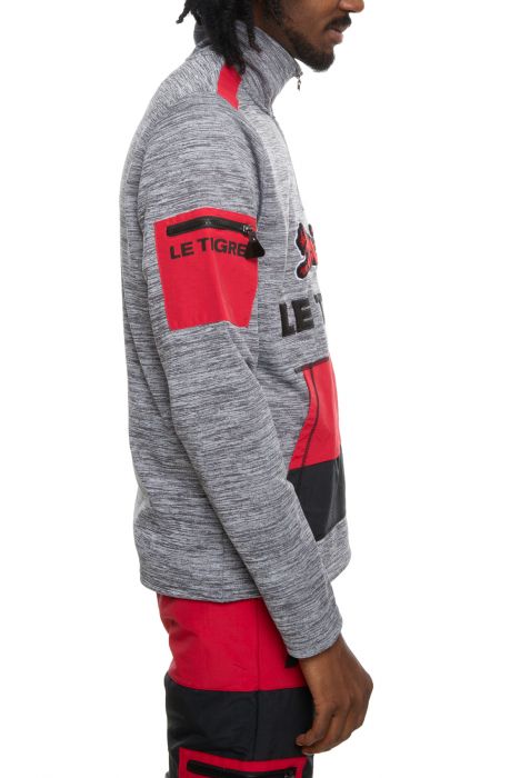 Palmer Pullover Grey/Black/Red