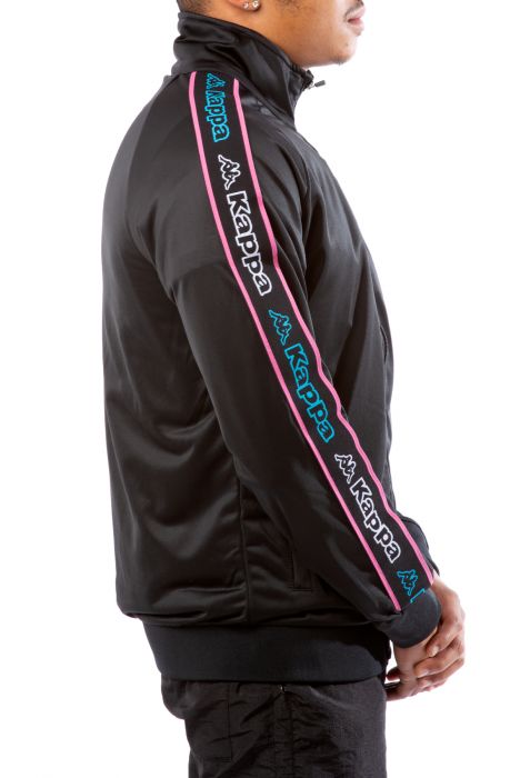 Logo Tape Artem 2 Track Jacket Black