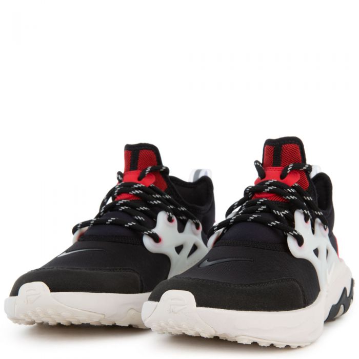 nike react presto black phantom university red