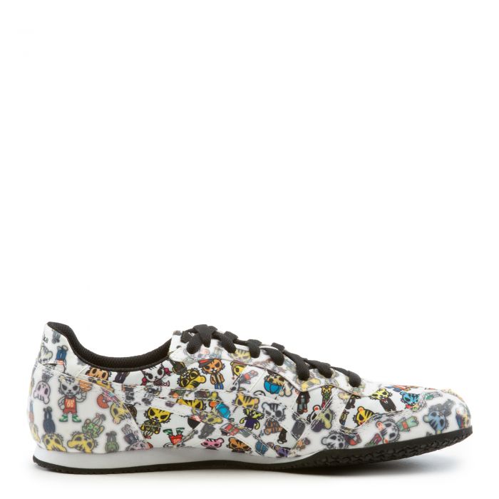 Onitsuka Tiger for Women: Serrano All Over/White Sneakers Multi