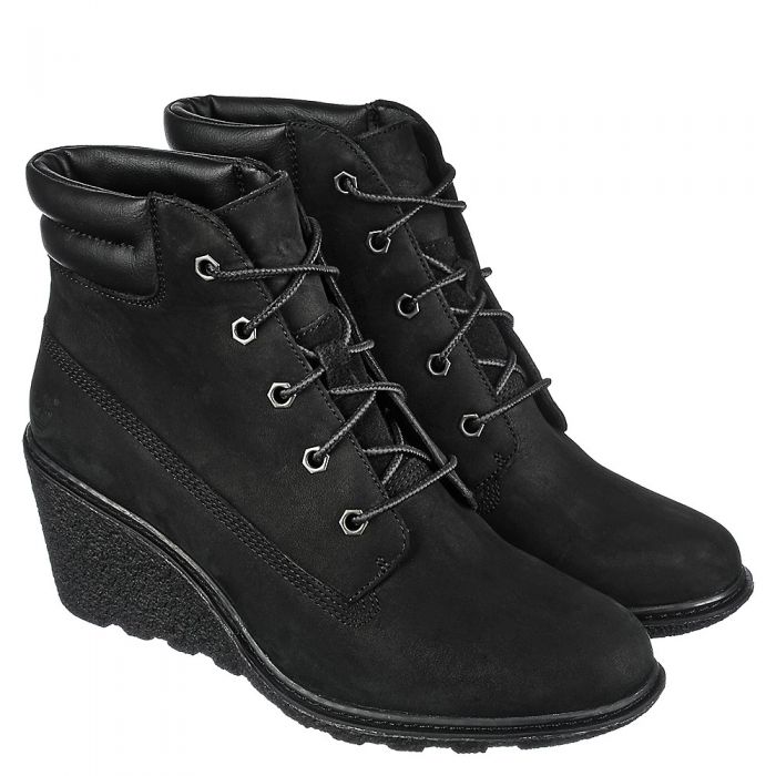 Timberland Womens Wedge Ankle Boot Amston 6in Tb08253a001 Shiekh 1091