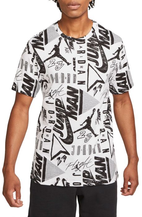 Short-Sleeve Allover Printed T-Shirt 