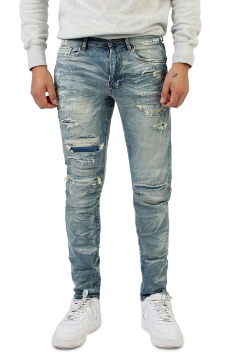 Gail Lightning Wash Jeans Clyde Blue
