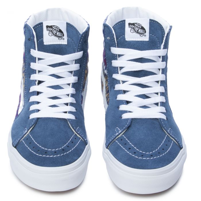 Fair Isle Sk8 HI Blue/Fair Isle