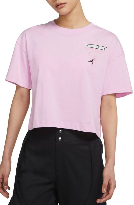 pink jordan t shirt