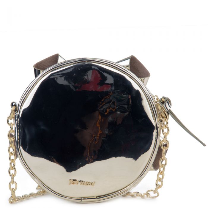 CHRISTMAS BOW CLUTCH GOLD