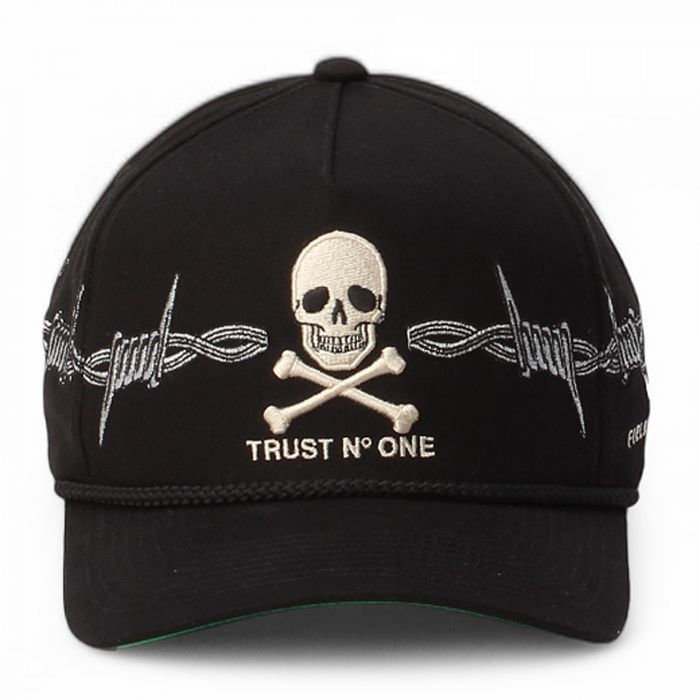 Trust No One Snapback  Black