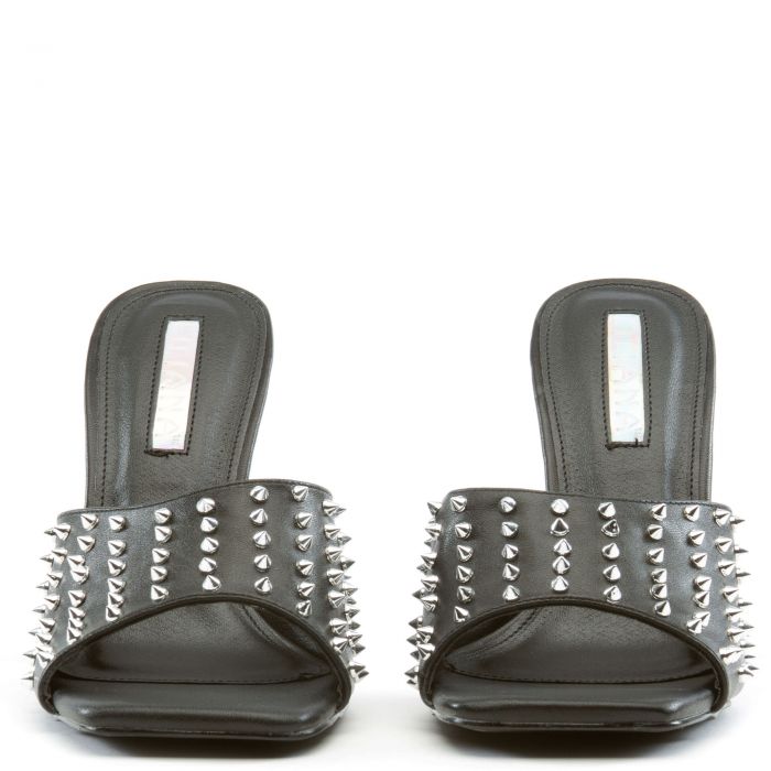 Hugo-8 Studs Stiletto High Heels