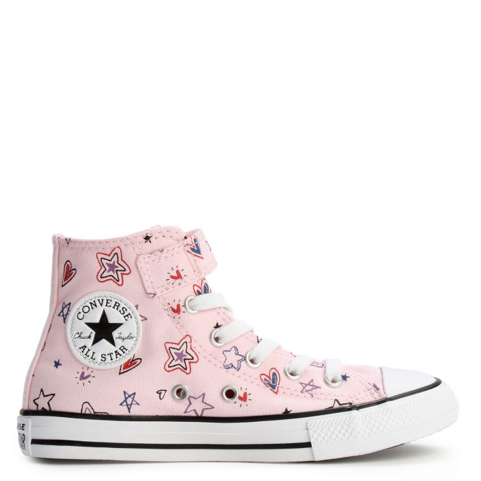Pre-School Chuck Taylor All Star Doodles PINK FROSTING/RED/MY JAM
