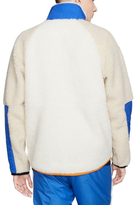 Sportswear Sherpa Winter Jacket Sail/Game Royal/Desert Sand