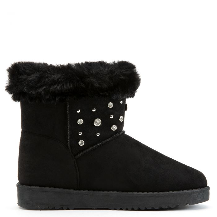 Annie-12 Ankle Booties Black