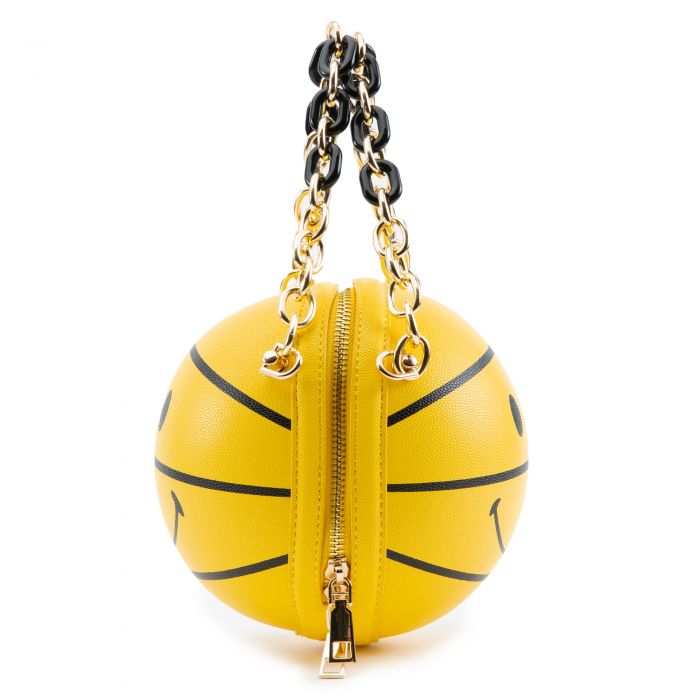 orange basketball bag