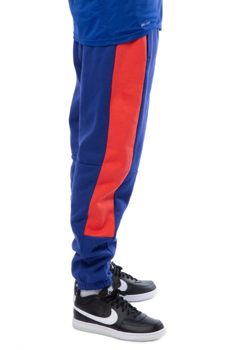 Jumpman Classics Fleece Pants Deep Royal Blue/Track Red