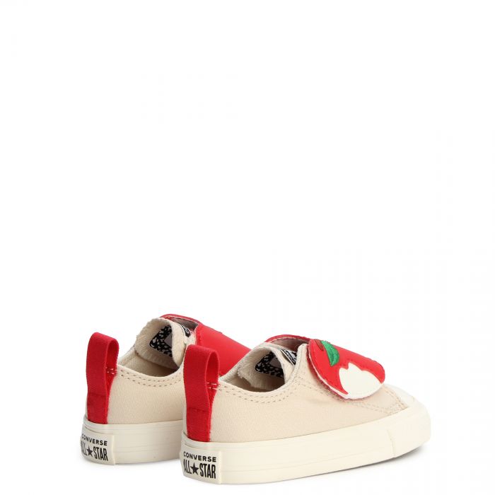 Toddler Chuck Taylor All Star Apples Easy On Light Dune/Red/Egret