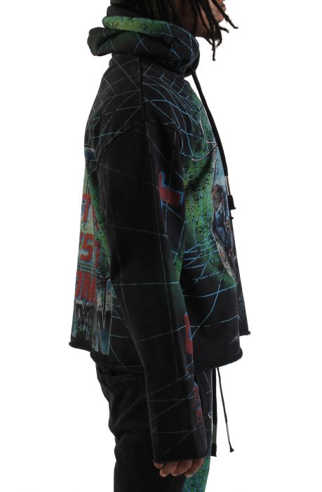 Post Human Matrix Hoodie  Black