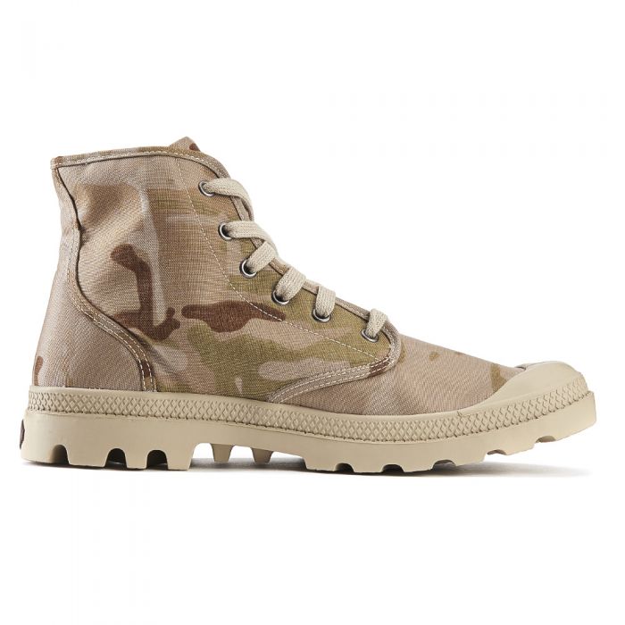 PALLADIUM Palladium for Men: Pampa Hi Multicam Tan Boots 03713-998 - Shiekh