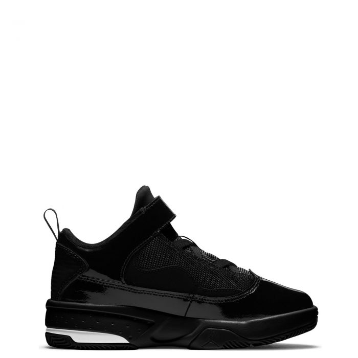 Jordan | Shoes | Nike Air Jordan Max Aura 2 Triple Black Hook Loop Youth 3y Cn895005 | Poshmark
