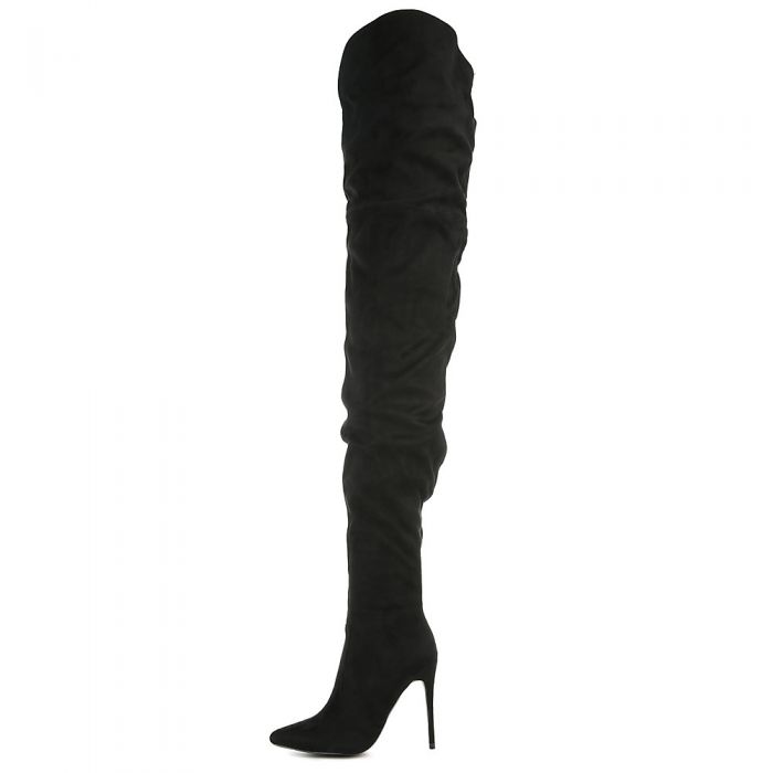 Women's Valentina-7-S Over The Knee Boot BLACK