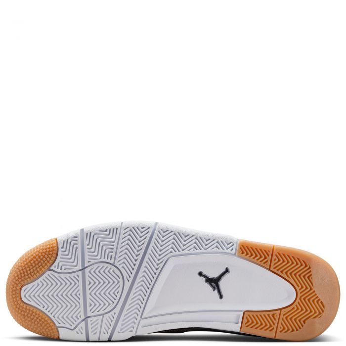 Air Jordan 4 RM White/Black-Neutral Grey-Gum Med Brown
