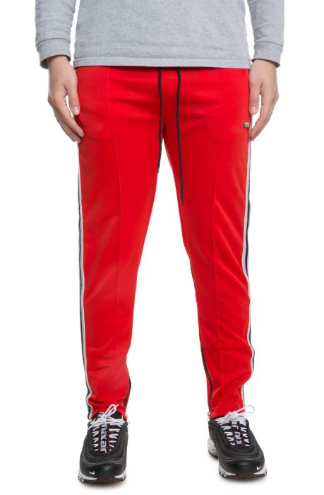 REASON The Melrose Track Pants in T-14-RED - Shiekh
