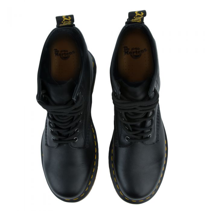 Dr. Martens for Men: 1460 Nappa Leather Black Boots Black