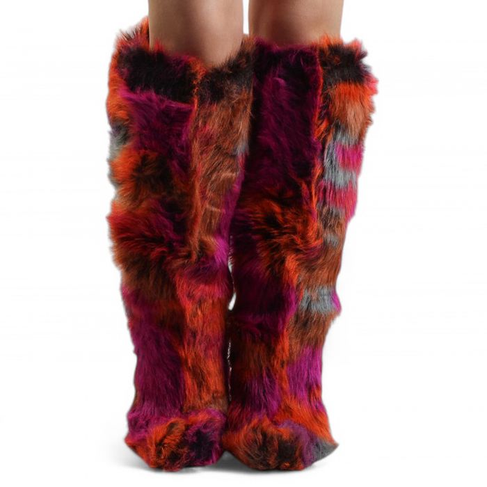 Upsetter Stiletto Boot  Multi Color