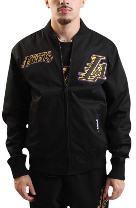 NBA Los Angeles Lakers Jacket  Black/Yellow