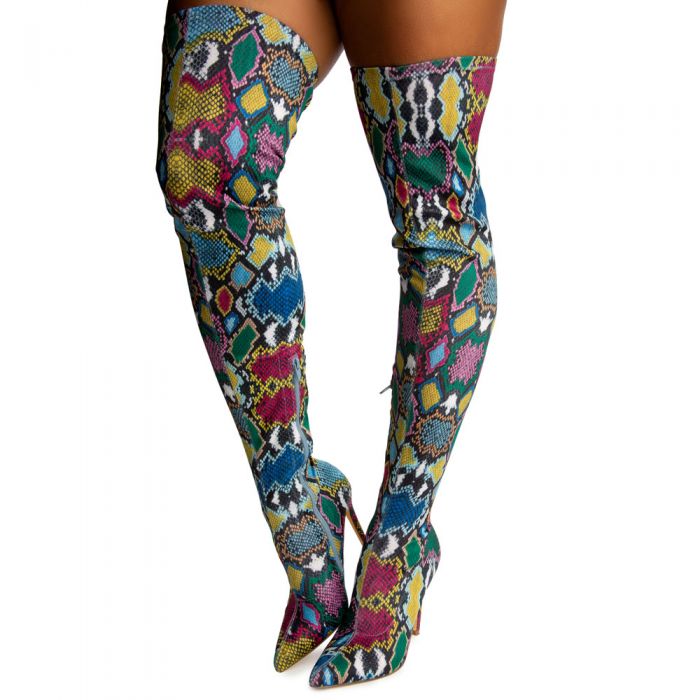 Gisele-7B Thigh High Heel Boot