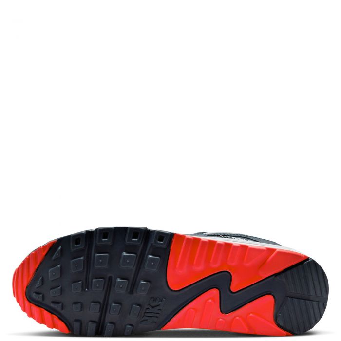 Air Max 90 Obsidian/Pure Platinum-White-Track Red