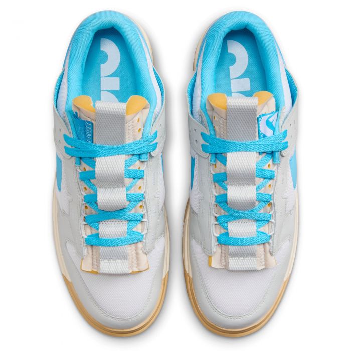 Air Dunk Jumbo White/Baltic Blue-Photon Dust-Pale Ivory