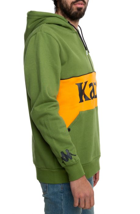 Authentic 90 Barna Hoodie Green/Orange/Black