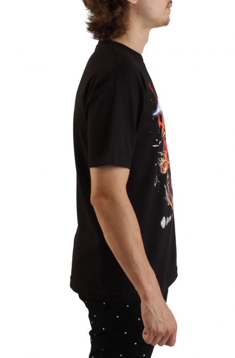 NBA Los Angeles Lakers Blaze T-Shirt  Black