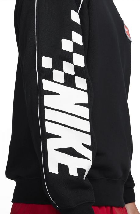 Sportswear Trend Fleece Crew Black/Lt Iron Ore/Iron Grey/White