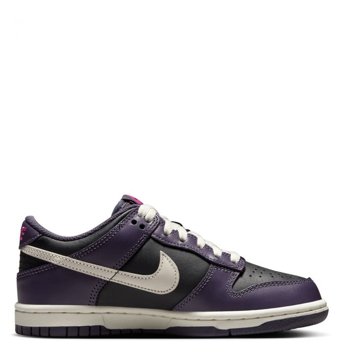 Grade School Dunk Low Black/Pale Ivory-Dark Raisin-Sail