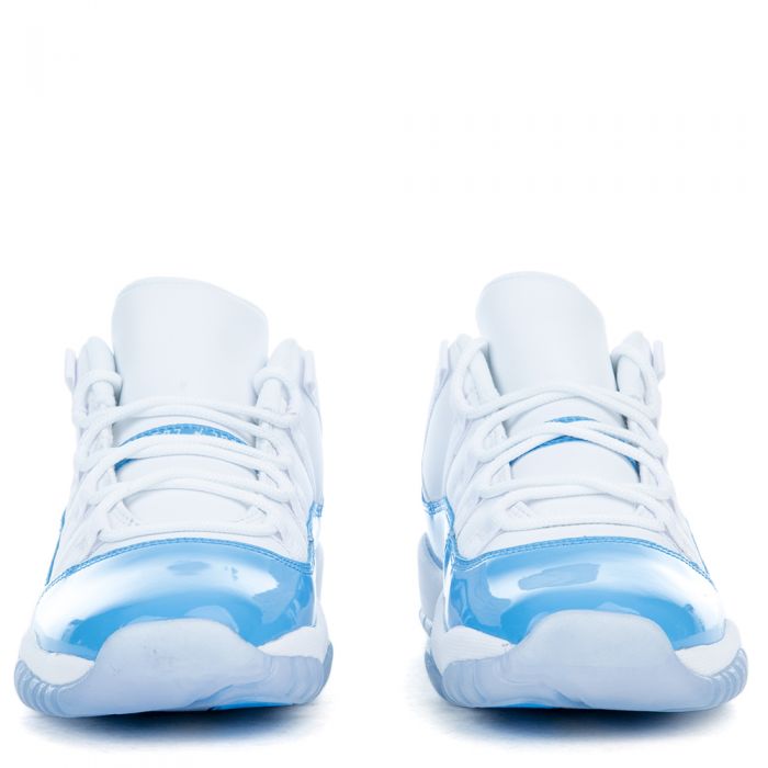 AIR JORDAN 11 RETRO LOW BG WHITE/UNIVERSITY BLUE
